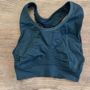 Sweaty Betty Forest Green Sports Bra like new size S